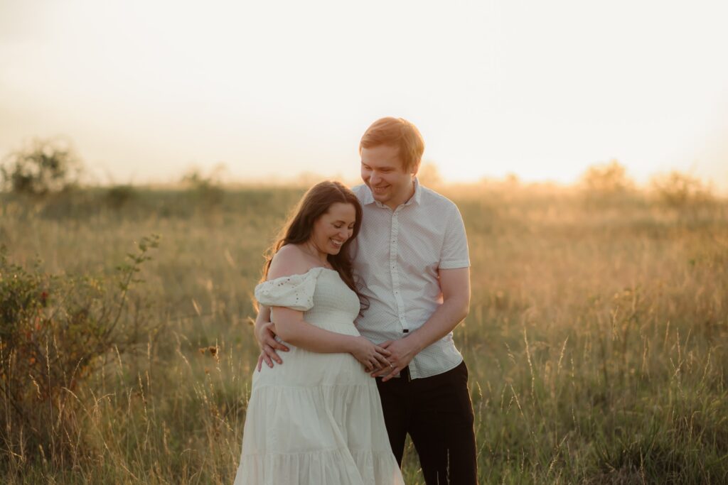 těhotenské focení s partnerem v praze